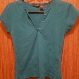 Womens Teal Top